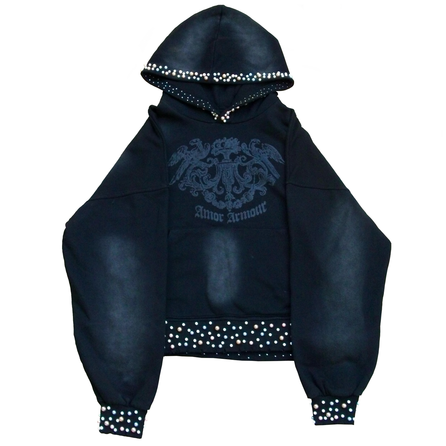 Pearl Hoodie Black